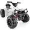 Best Choice Products 12V Kids Ride-On ATV Quad w/ Bluetooth, 2.4mph Max, Treaded Tires, LED Lights, Radio